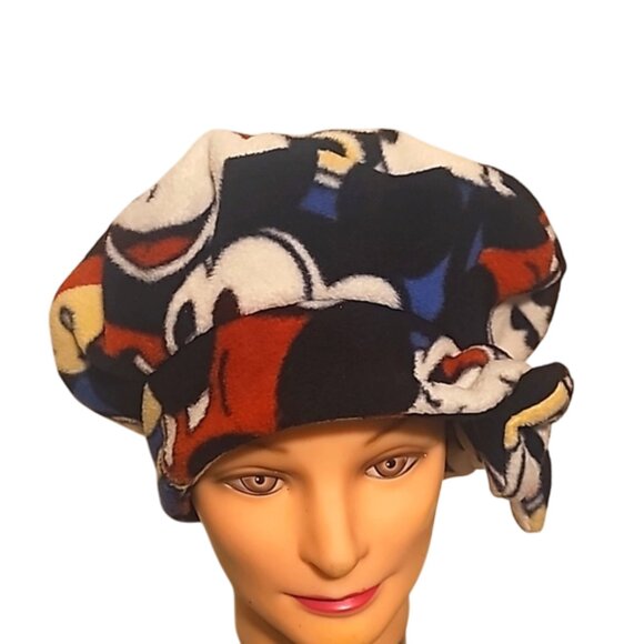 Vintage Disney reversible bonnet cap Mickey Mouse girls size - Picture 1 of 10